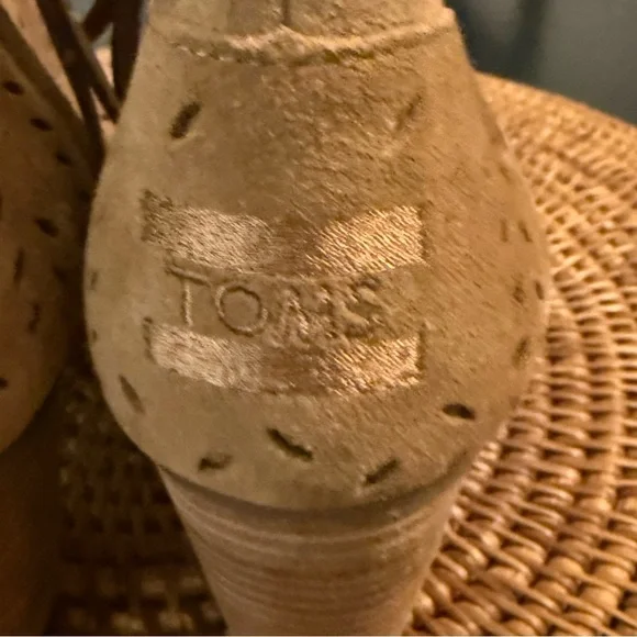 TOMS  Peep-Toe Ankle Boots - Picture 4 of 10